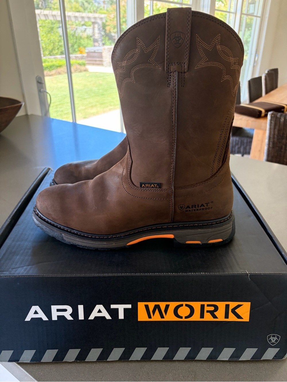Ariat WorkHog Pull-On Waterproof Boots